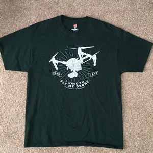 🚹NWOT Drone Flying T-Shirt